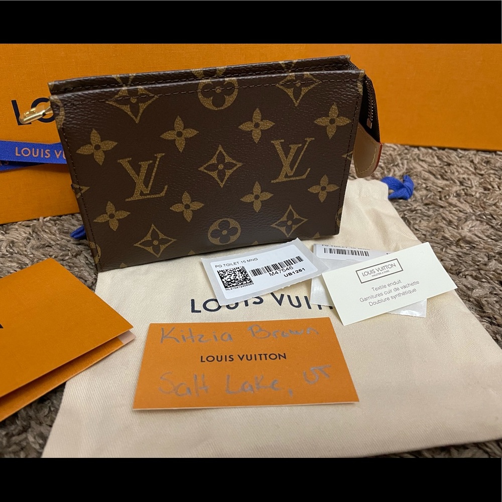 🦄 Louis Vuitton Toiletry 15 monogram🦄
